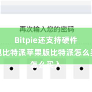 Bitpie还支持硬件钱包比特派苹果版比特派怎么买入