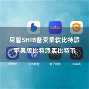 尽管SHIB备受柔软比特派苹果版比特派买比特币