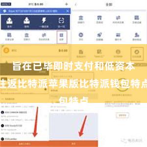 旨在已毕即时支付和低资本往返比特派苹果版比特派钱包特点